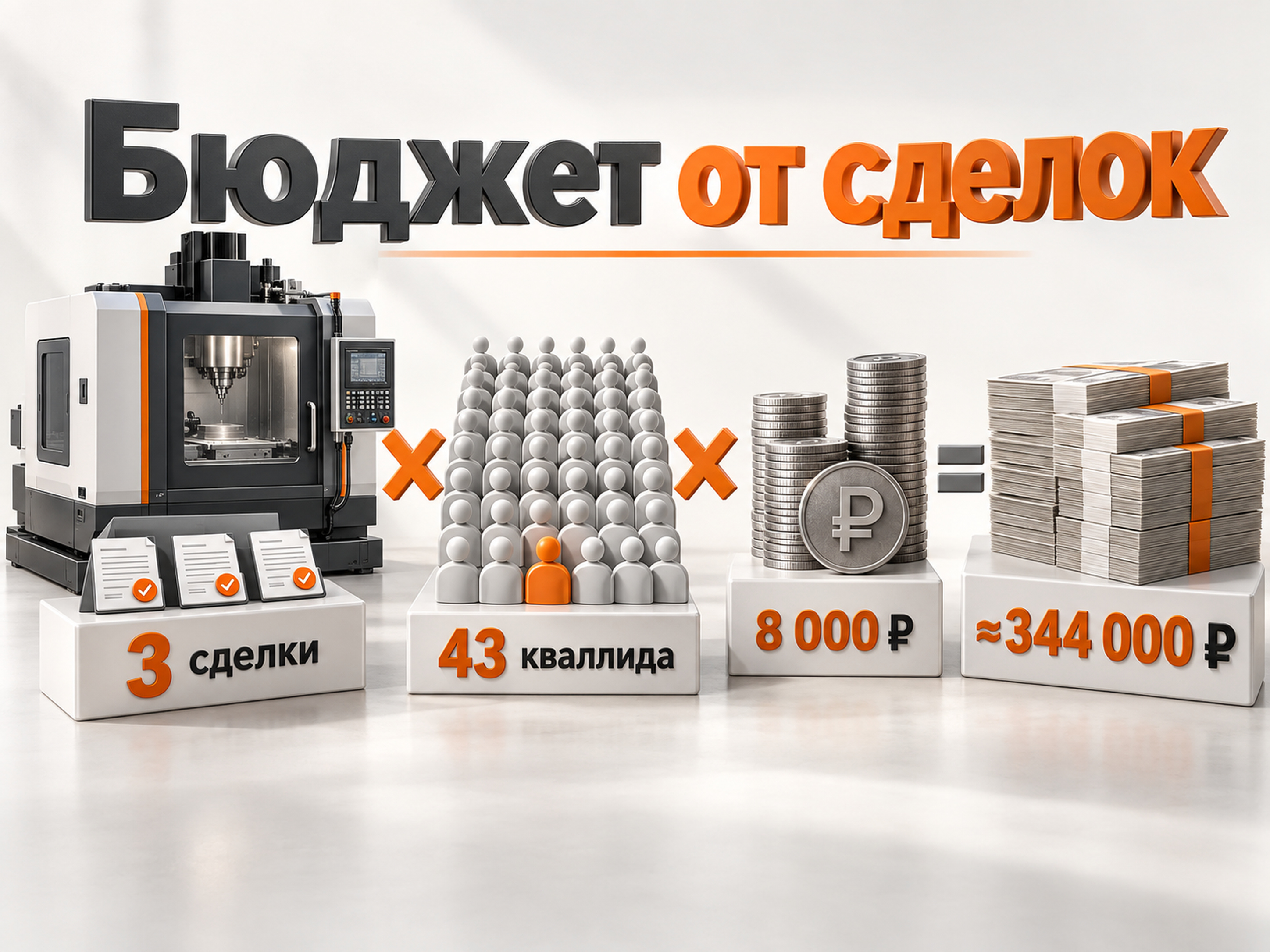 Расчет рекламного бюджета от стоимости сделки