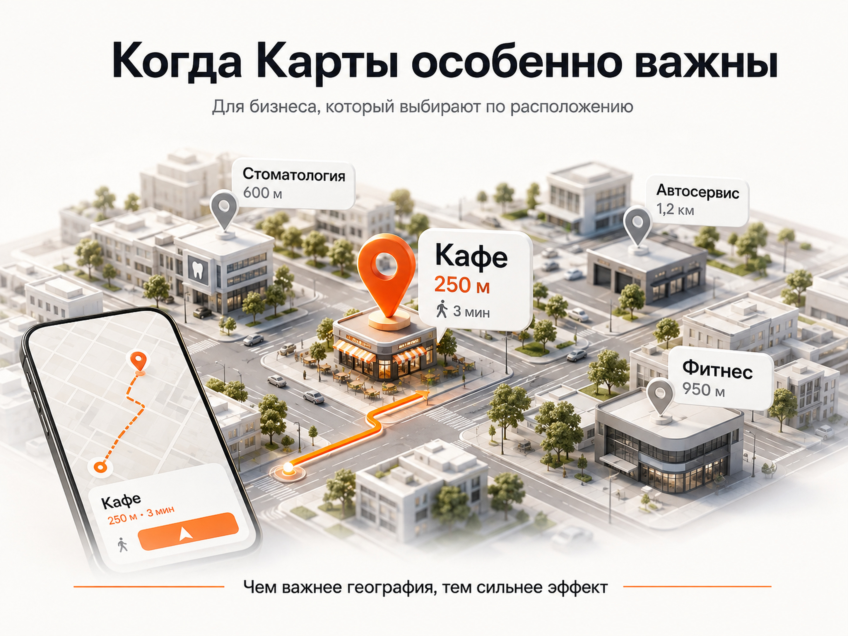 Когда реклама в Яндекс Картах особенно важна