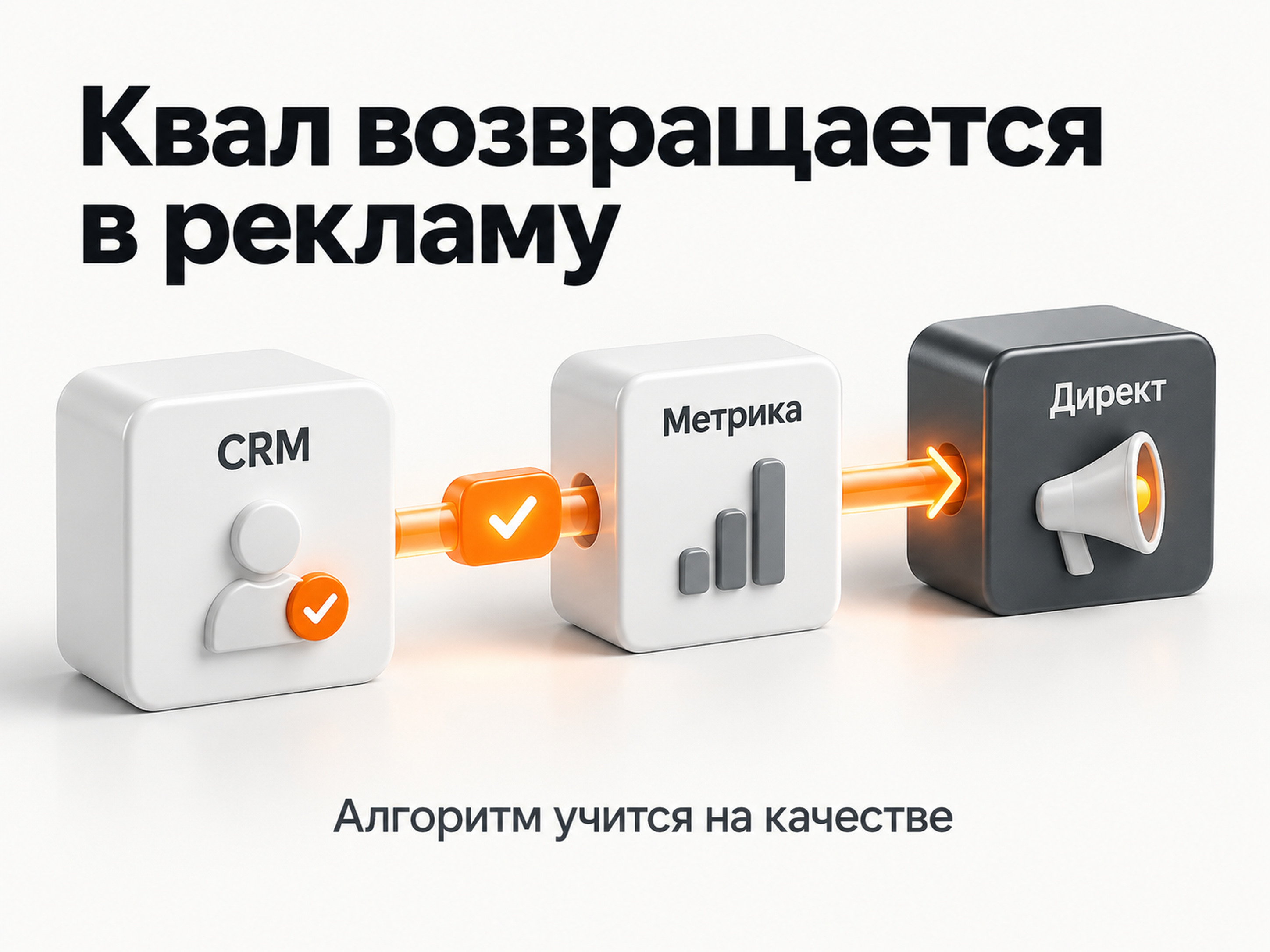 Передача данных о квалифицированном лиде из CRM в Метрику и Яндекс Директ