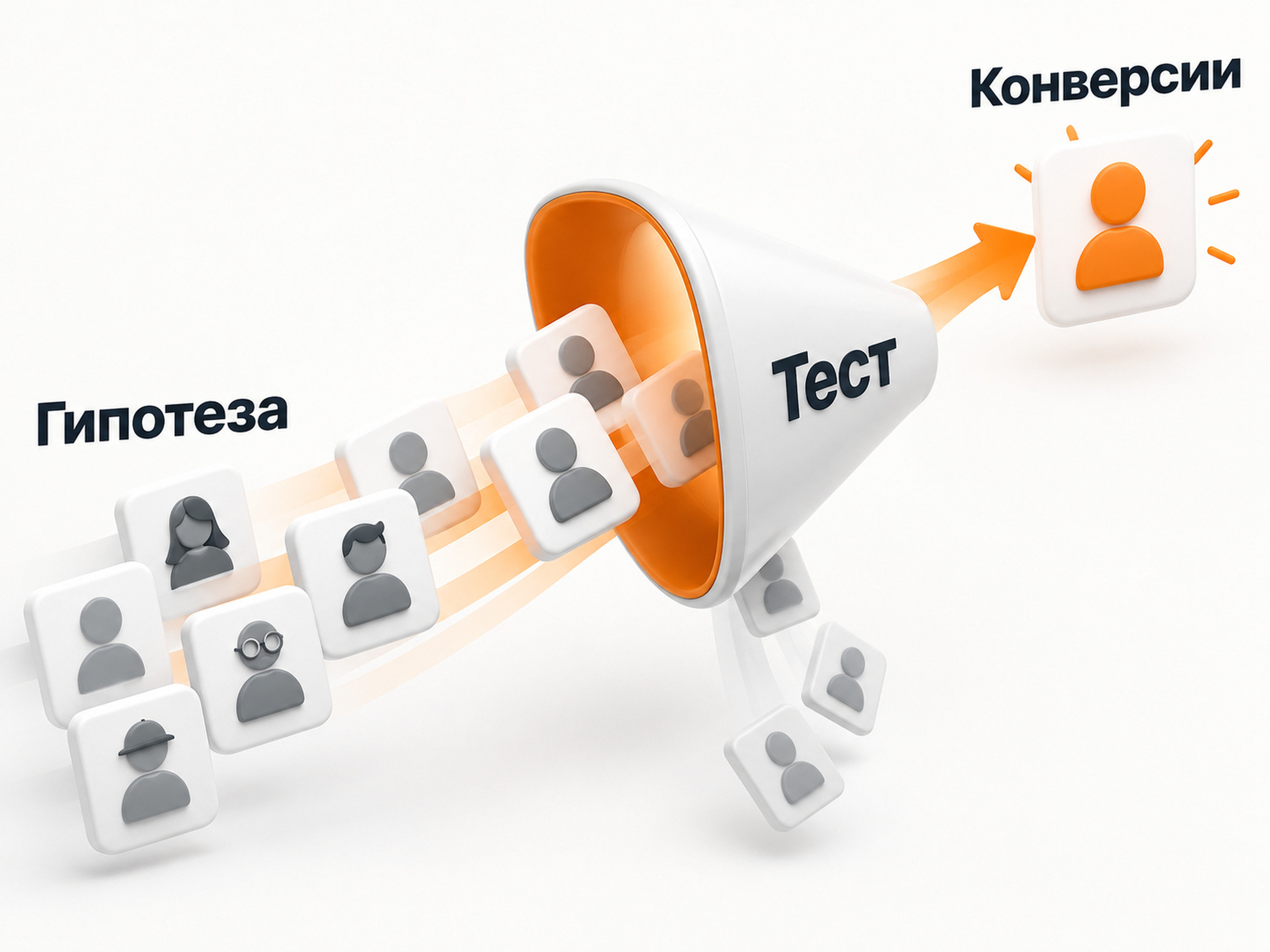 Тестирование гипотезы по интересам Яндекс Директа и оценка конверсий